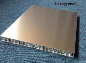 Quality PET Film Outdoors 0.15mm Aluminum Honeycomb Sandwich Panels wholesale