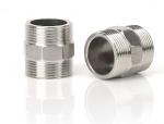 Sus Male Threads Joint Water Plumbing Ss 304 Hex Nipple