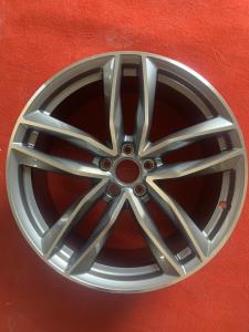 Quality Grey ET37 5x112 5 Double Spoke Wheels 20 Inch Rim For Audi RS6 wholesale