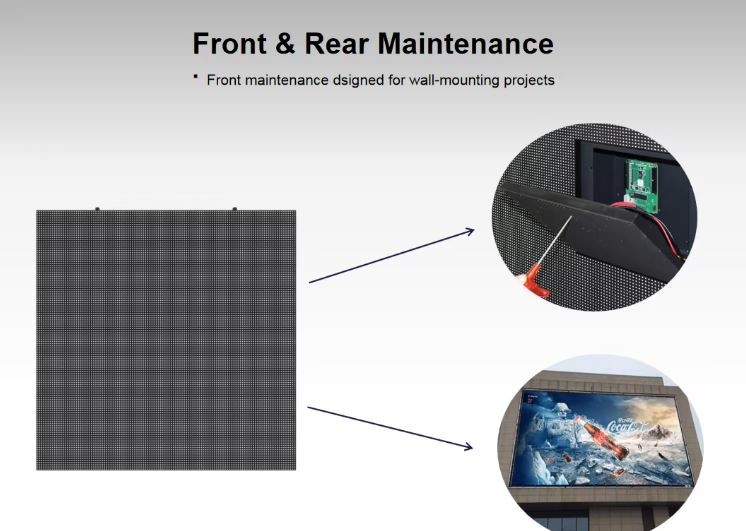 Curved Exterior Building 3D Billboard Big Screen Video Led Image Display P3.9 Fixed Advertising Screen Display Outdoor