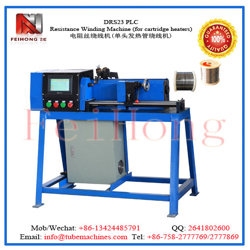 Wire winding equipment for cartridge heater
