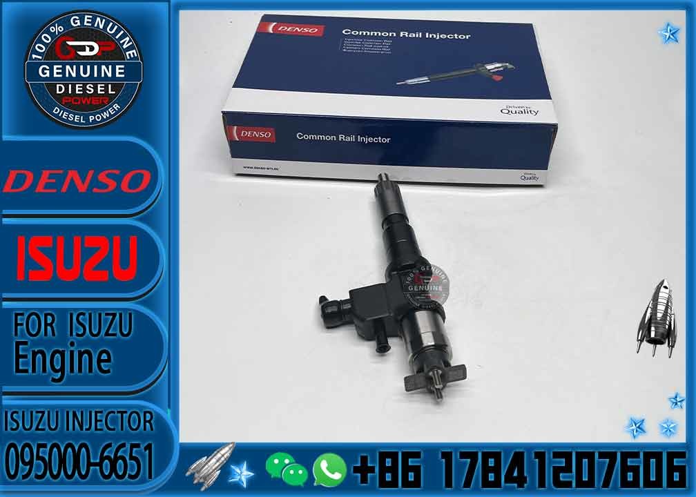 Engine fuel injector 095000-6650 8-98030550-0/8-98030550-1 8-98030550-2 095000-5471 8-97329703-1/8-97329703-2 8-97329703