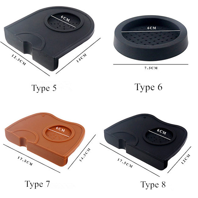 Silicone Rubber Espresso Tamping Mat 18cm*10cm*10cm Coffee Tea Accessories