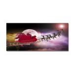 Christmas Deer Waterproof Kitchen Runner Long Strip Anti Fatigue Floor Mat