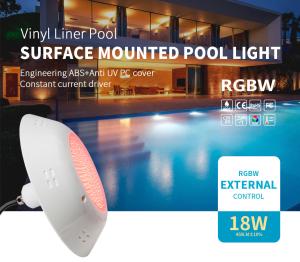 Quality 18W RGBW Pool Light Vinyl Color Changing Swimming Pool Lights wholesale