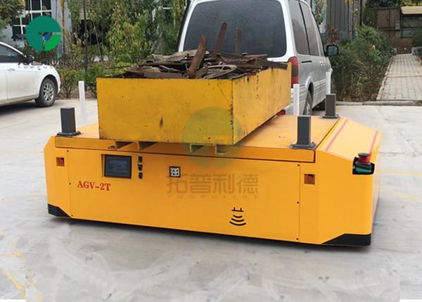 Cheap Heavy load battery operated steerable agv automated guided vehicle for sale