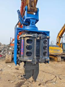 Quality Hydraulic Side Clamp Sheet Pile Driver With Max Speed Of 20 Meters/minute wholesale