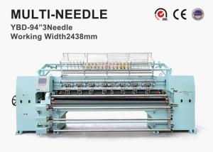 Quality 4.5kw Computerized Multi Needle Quilting Machine 360 Degree Random Quilting wholesale