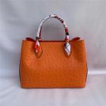 Authentic Real True Ostrich Skin Women Totes Female Handbag Genuine Exotic