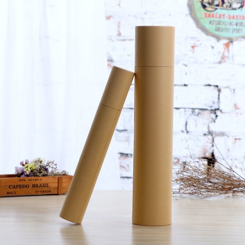 China Manufacturer Qingdao Flourish Factory Wholesale 100% Recyclable Kraft/Cardboard Paper Box, Free Samples Available Round Shape Storage Box for Packaging