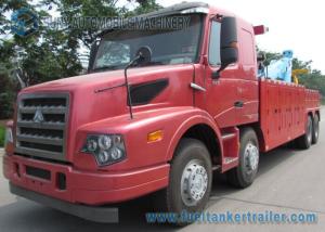 Quality Long Cab INT 60 HOWO 60 Ton Boom Tow Truck 8X4 Truck Wrecker wholesale