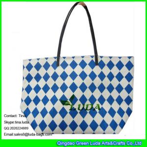 Quality LUDA summer women straw handbags cheap beach paper straw bags wholesale