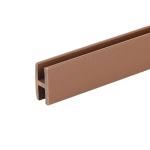 Wide Flexible H Channel Extrusion Profiles