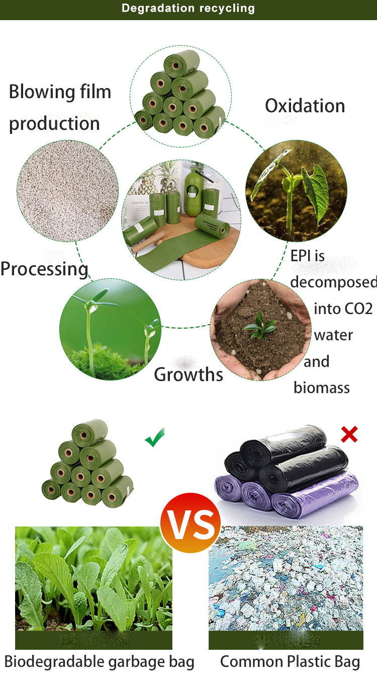 23*33cm EPI Biodegradable Scented Pet Garbage Bag The Ultimate Solution for Pet Waste