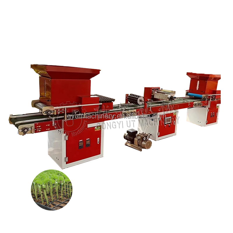 Hydroponic Sponge Seed Planter Line for Seeding Cucumbers and Squash Automatically