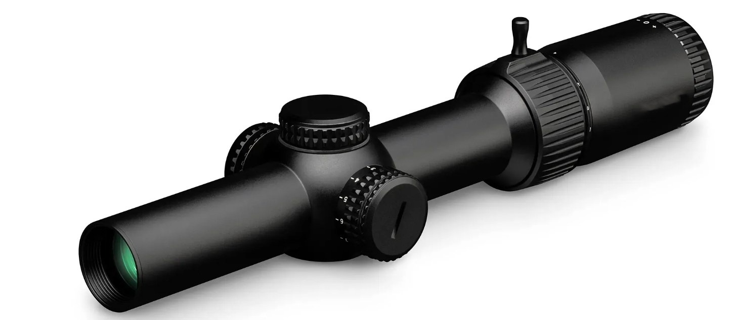 18.5oz 1-6x24 SFP Optic Sight AR-BDC3 Reticle 30 mm Tube with Fixed Parallax Setting