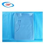 Medical Consumables Disposable PP PE Dental Implant Drapes Blue
