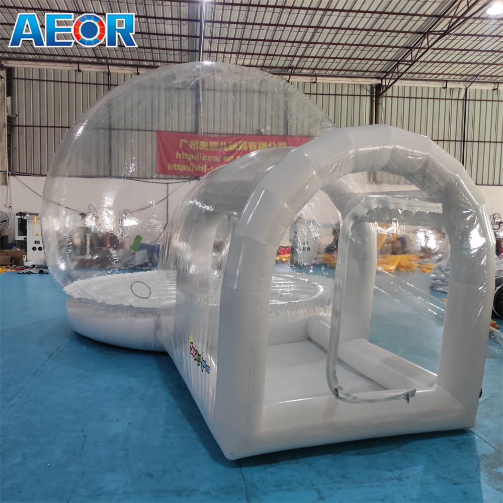 Transparent Popular Inflatable Bubble Tent Igloo Tent Dome House Glamping Pvc