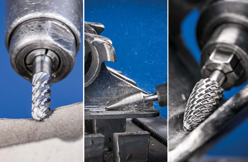Professional Tungsten Carbide Burr Bits For Automobile Shipbuilding