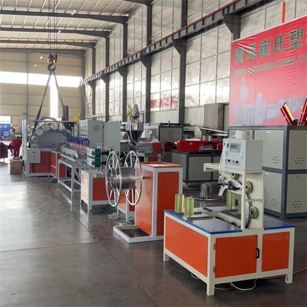 Plastic Soft PVC Pipe Making Machine Garden Fiber Braided Reinforced Extrusion