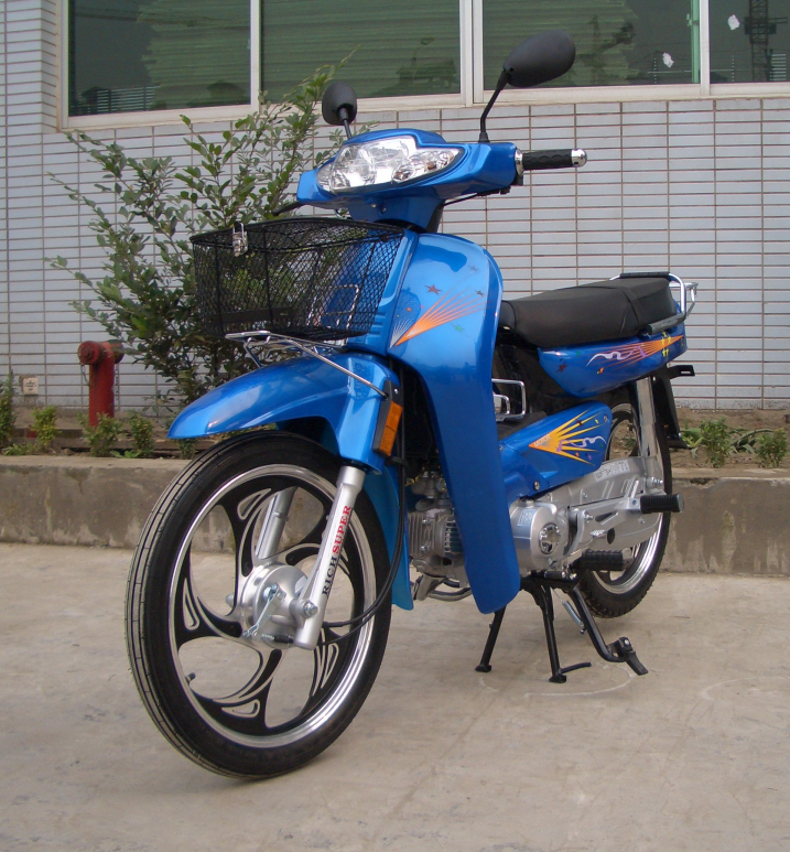 Good quality four stroke cheap import moped motor bike 110CC cub motorcycles cheap for sale