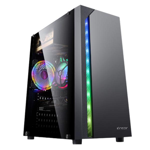 Cheap intel X79 Board Gaming PC Desktops Xeon E5 Series CPU GTX 1050 TI 4G for sale
