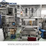 Automatic Bottle Stacker Bag Sealer Machine In Stainless Steel Material