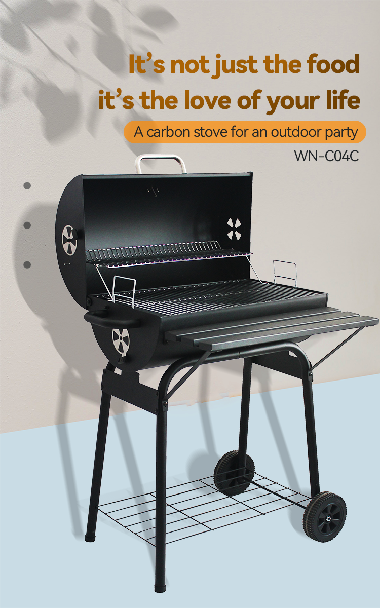 Portable Charbroiler Grills for Outdoor Camping Smoker Kitchen Machine BBQ Grill Charcoal