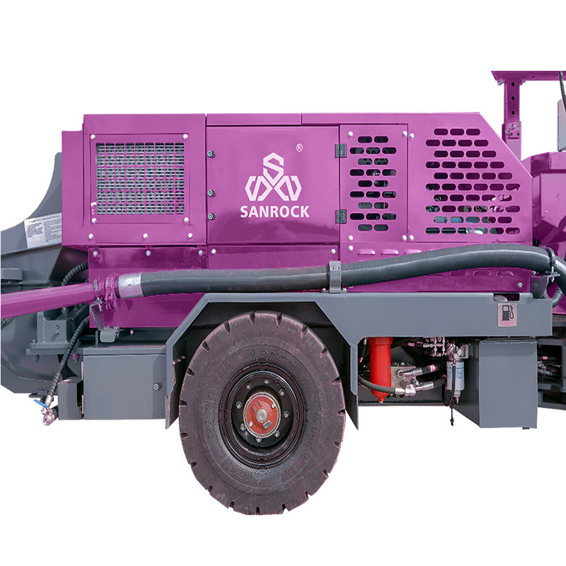 Shotcrete Machine Tunneling Concrete Spraying Equipment Hydraulic Wet Shotcrete Machine