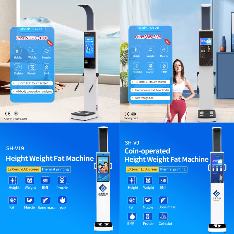 Body Scanner Machine for Gym Body Analyzer Machine Bioelectrical Impedance Body Composition Analyzer