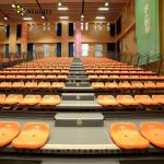 SGS Approved Fireproof Retractable Bleacher System