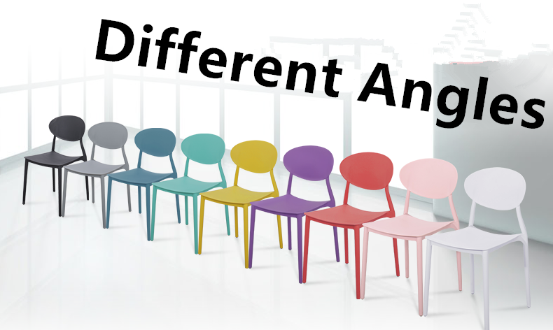 Contemporary PP Plastic Conference Chairs Stackable For Office Meeting Room