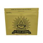 Biodegradable Kraft Food Bags Reusable Pouch Stand Up Bag compostable