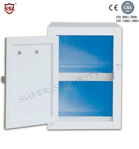 Acids Metal White Plastic Polypropylene Chemical Storage Cabinet For Alkaline