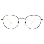FM2571 Stainless Optical Eyeglasses Frames , Unisex Full Rim Round Frame