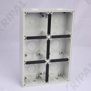 Quality PC Waterproof Combination Switched Sockets 1 2 3 4 6 9 12 Ways wholesale