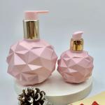 Sphere Round HDPE Empty 120ml Lotion Pump Bottle For Face Cream
