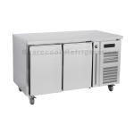 Europe Standard 2 Door Undercounter Chiller AISI 304 Stainless Steel