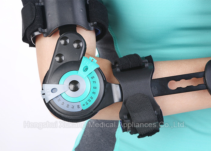 Black Removable Kids Elbow Support Built - In Protective Layer With Thick Liners