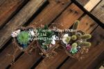 2016 new style wicker garden baskets group heart shape