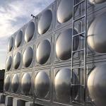Weld 10000M3 SUS316 Cubic Assemble Water Tank 1*0.5M