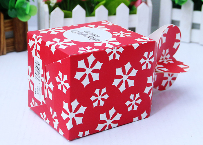Especial Shape Printed Presentation Boxes , Apple Gift Box For Christmas Eve