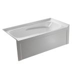 Sanitary Grade Skirted Freestanding Tub , JND-AT1584 White Skirt Bathtub