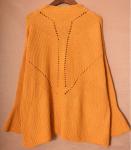 Woman'S Sweaters Autumn And Winter Fashion Bandage Wide Sleeves Multicolor