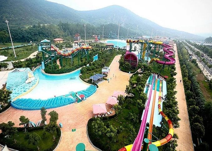 High Speed Water Slides | Water Park Equipment Fiberglass Slide