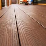 Non Chemical Treatments WPC Co Extrusion Decking Wood Plastic Composite Boards