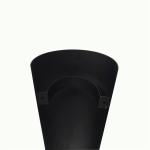 ISO9001 Wood Heater Black 6"x1m Stove Chimney Pipe