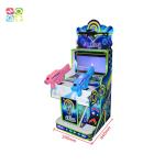 Children Simulating Game Aliens Shooting Arcade Machine With 3 Games 22 Inch