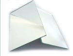 Rough Edge Decorative/Aluminium/Silver LED Mirror Glass For Bathroom