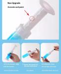 Aromatic Flower-Inspired Disposable Toilet Cleaner Gel Effective For Odor